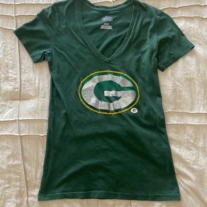 Green Bay Packers V-Neck T-Shirt